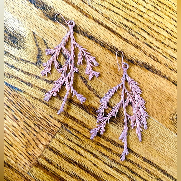 Cedar Branch Earrings - Picture 1 of 2